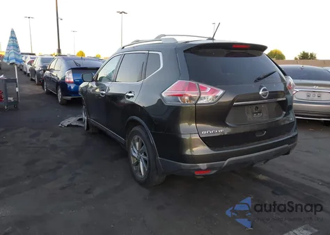 2015 Nissan Rogue Sl z USA, uszkodzony, nr VIN 5N1AT2MT6FC782402